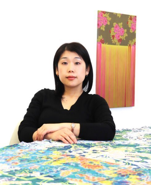 Aiko Tezuka, Foto door Hanne Vogelaers.Certainty/ Entropy (Japan 6),