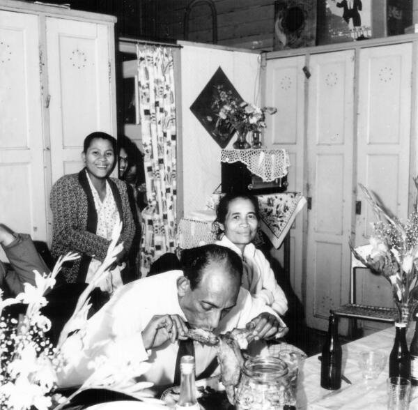 Woongedeelte in de jaren'50