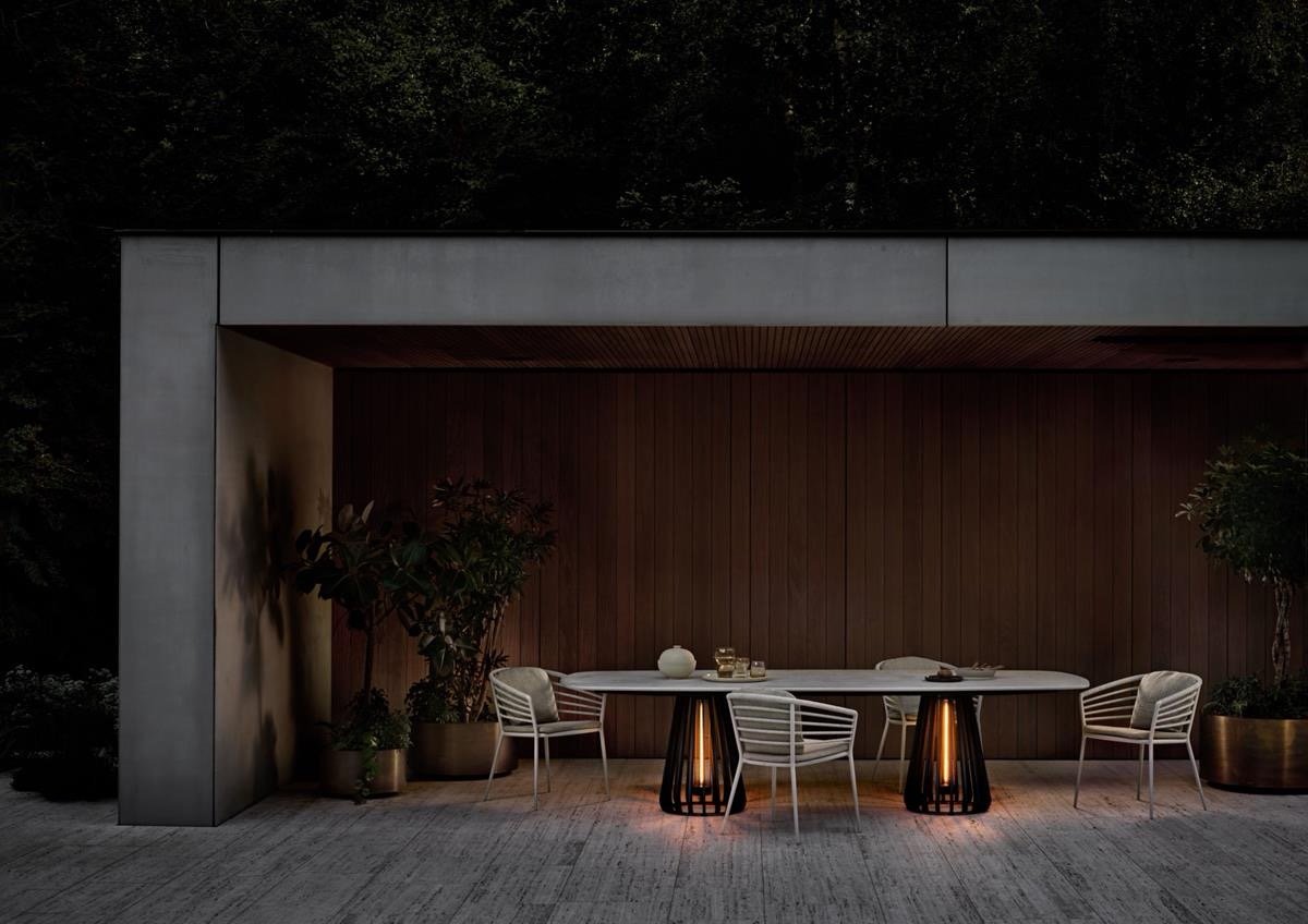 Furniz oval dining tafel