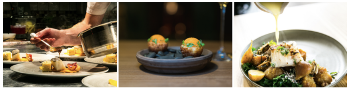 Visgerecht (c) Madeleine Landley | Restaurant Signum (c) Anders Husa | Visgerecht met zeewier (c) Madeleine Landley