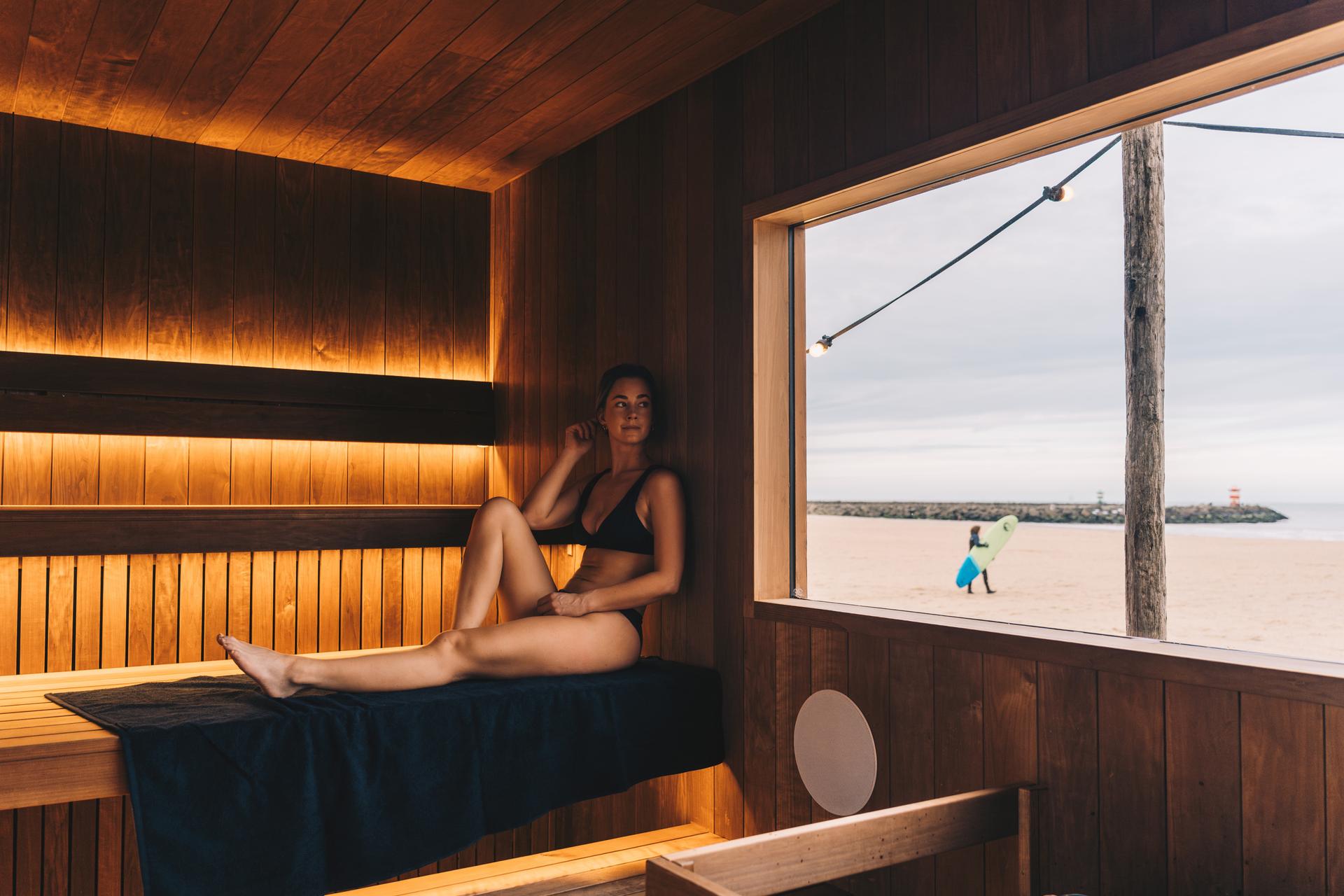 strand van Scheveningen, bij Beachclub Aloha