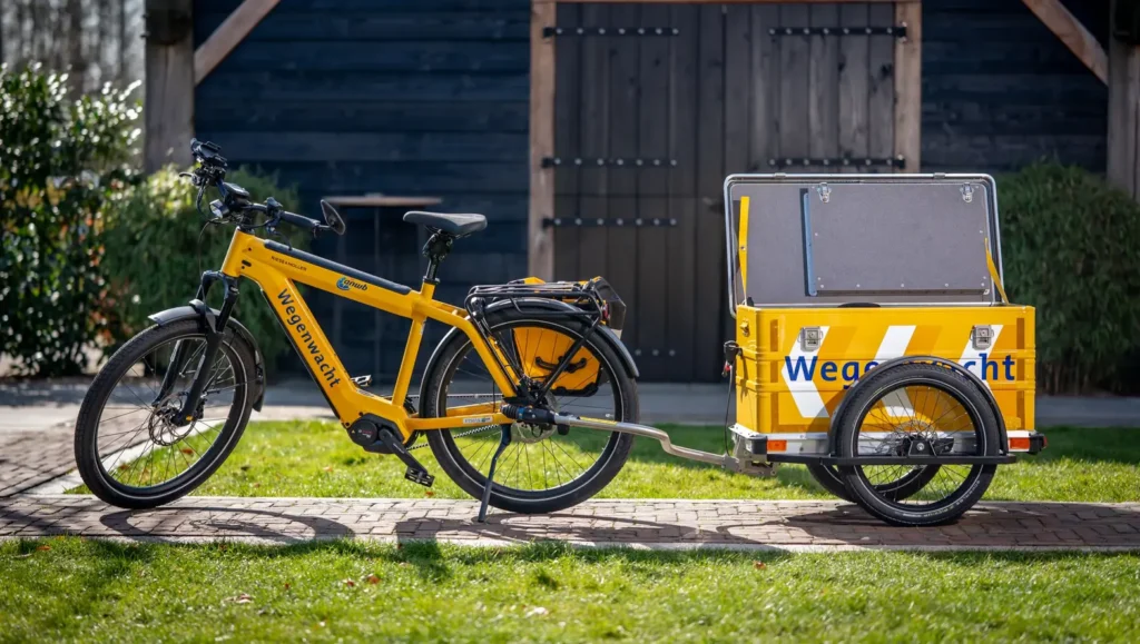 e-bikes met aanhangers