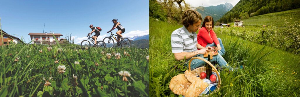 Hiken en fietsen