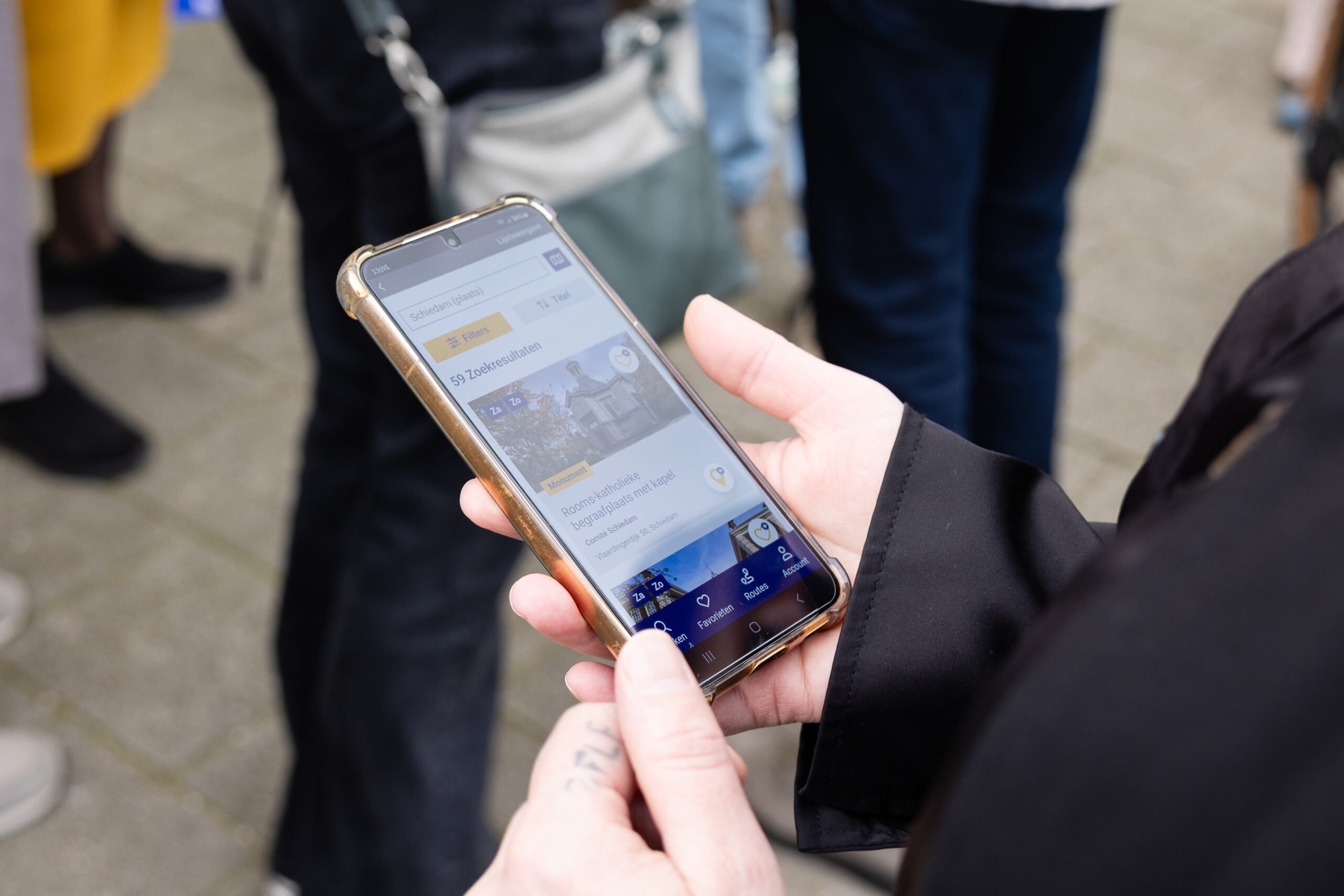 Open Monumentendag App. Foto Cathelijne Beckand
