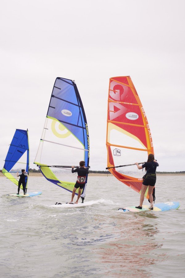 Windsurfen bij Noirmoutier Rudy Burbant