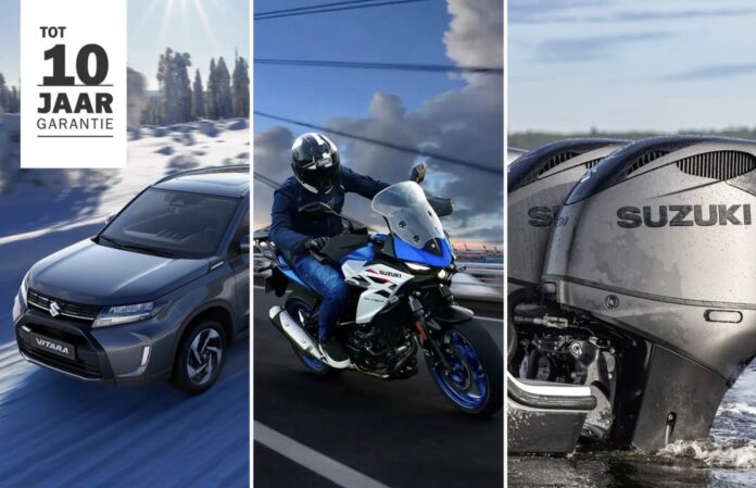 Unieke garantiepropositie voor alle Suzuki producten