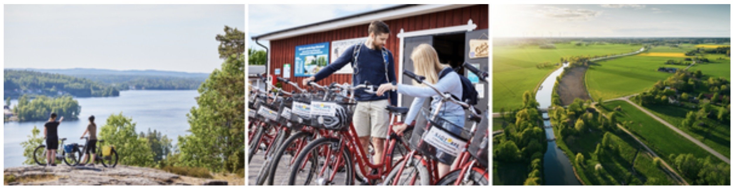 v.l.n.r. Fietsen door Dalsland | Fiets huren bij het Vänernmeer | Götakanaal - alle foto's (c) Jonas Ingman