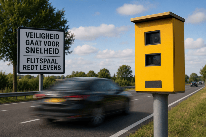 De flitspaal redt levens, geen portemonnees