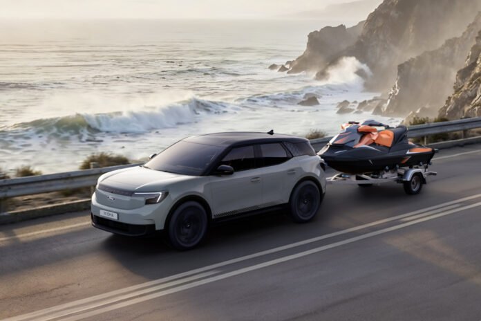 Ford Explorer en Capri trekken de kar