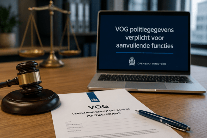 VOG politiegegevens verplicht bij extra OM-functies