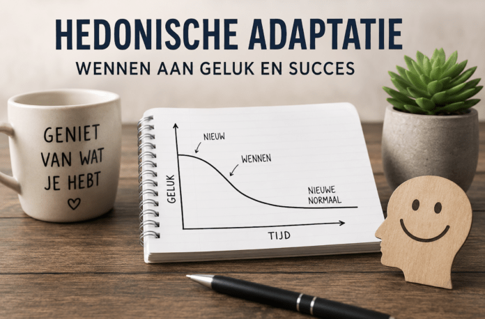 Hedonische adaptatie: wennen aan geluk en succes