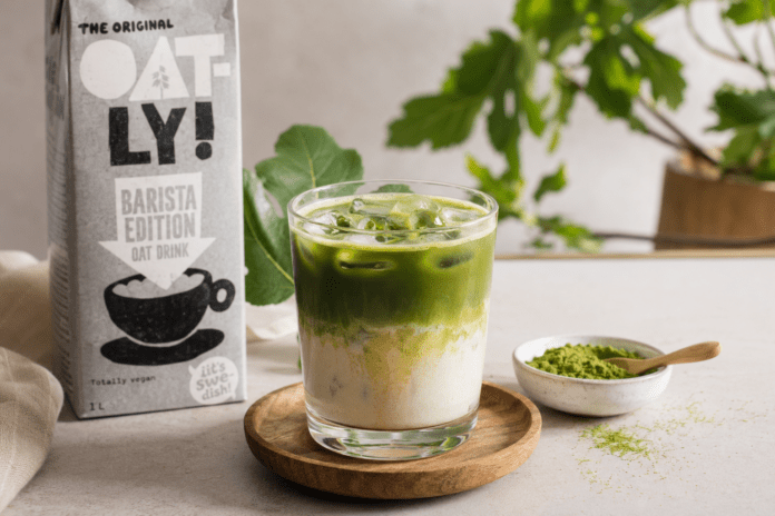 Oatly Fig Leaf Matcha: verrassend fris en romig