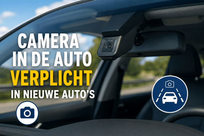 Camera in de auto verplicht in nieuwe auto's