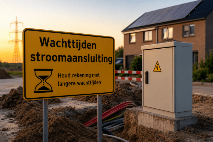 Wachttijden stroomaansluiting lopen steeds verder op
