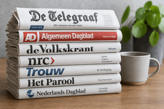 Wie leest welke krant