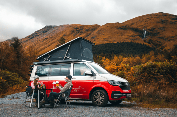Met de camper langs verschillende bestemmingen