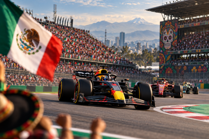 Formule 1 race in Mexico: snelheid en spektakel