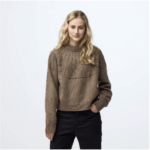 Övik Solid Jacquard Knit