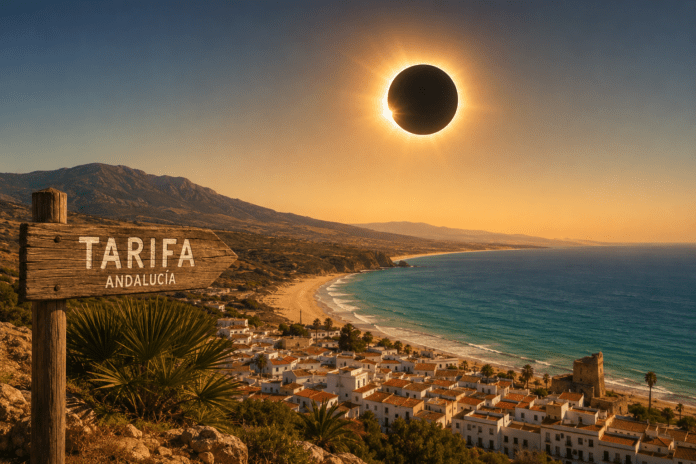 Eclipskoorts in Andalusië